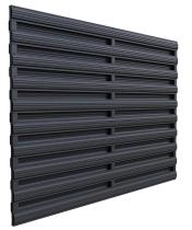 Gard Șipca Orizontal XL-O 1500X2000/23 dublu
